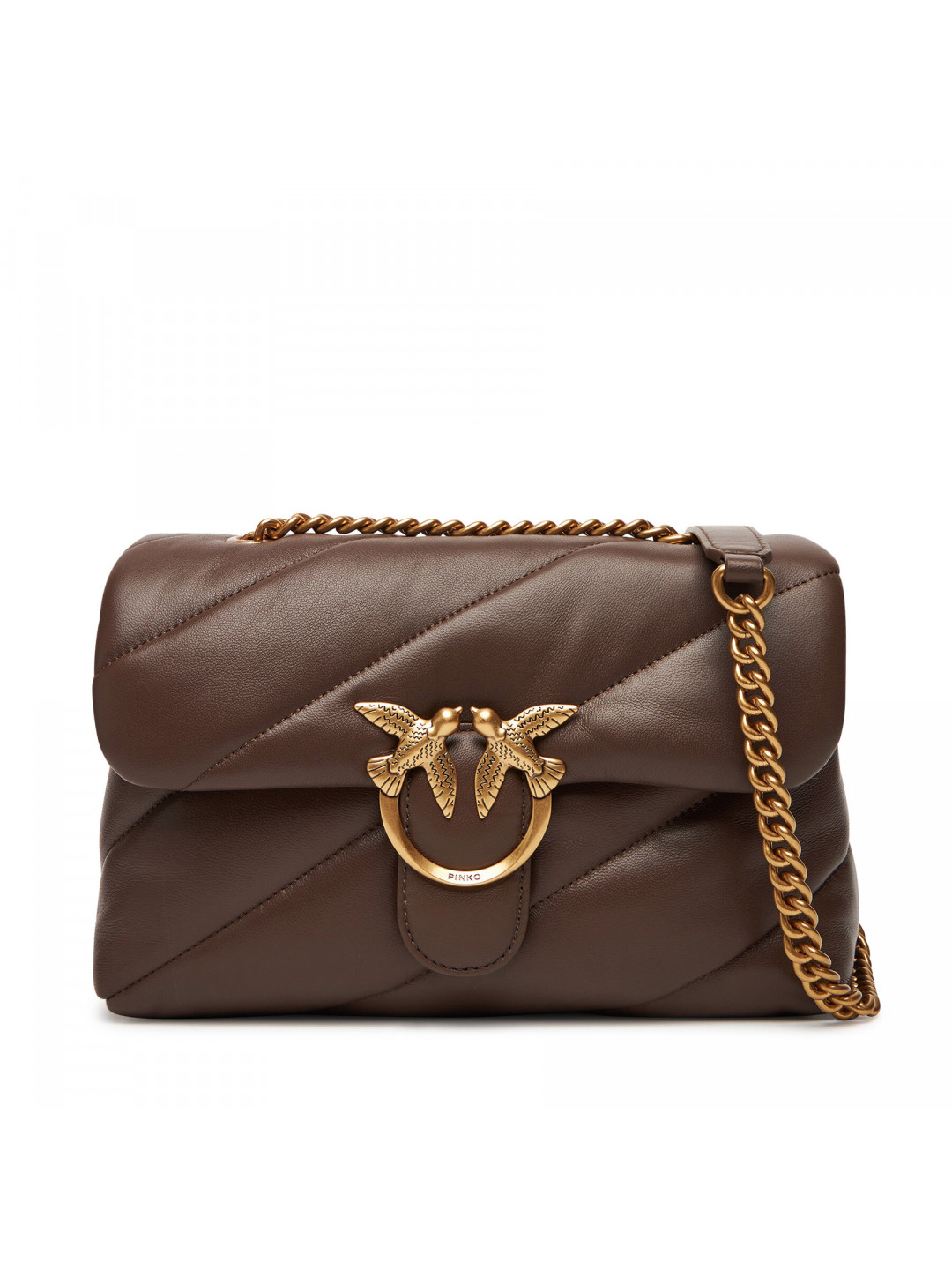 Kabelka PINKO Love Puff Classic Cl Al 25-26 PLTT 100038 A0F2 Hnědá